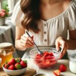 Peeling con fresas para piel grasa y acné Peeling con fresas para piel grasa y acne