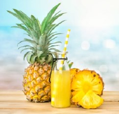 Jugo zumo de piña para perder peso