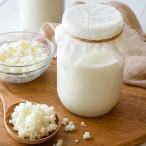 Cómo preparar kéfir de leche casero