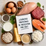 Cuántas proteinas se necesitan por dia Cuantas proteinas por dia