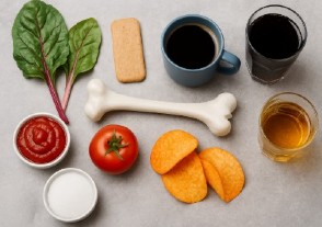 Alimentos malos para Osteoporosis