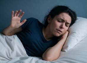 Sobresalto al dormir: causas comunes