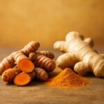 Curcuma y jengibre antiinflamatorios