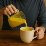 Leche dorada de Cúrcuma - Beneficios y controversias Leche dorada de curcuma