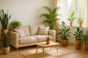 Plantas de interior que purifican el aire