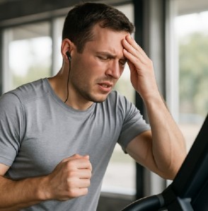 Dolor de cabeza durante el ejercicio