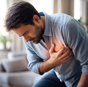 Dolor de pecho al agacharse