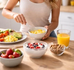 Desayuno con proteínas para perder peso