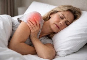 Dolor en el hombro por mala postura al dormir