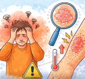 Psoriasis empeora con el estrés