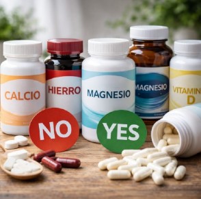 Qué suplementos no mezclar con magnesio