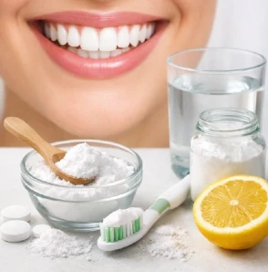 Bicarbonato para blanquear los dientes en casa
