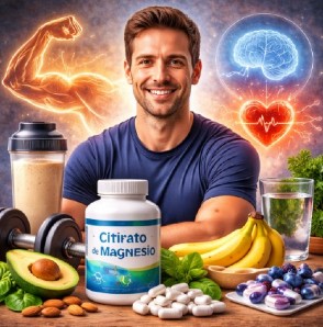 Beneficios del citrato de magnesio en hombres