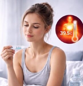 Fiebre alta sin síntomas