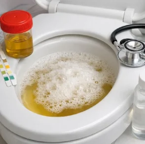 ¿Qué significa la orina con espuma?