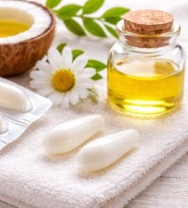 Óvulos con aceite ozonizado