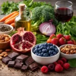 Alimentos ricos en polifenoles: beneficios y lista completa Alimentos ricos en polifenoles