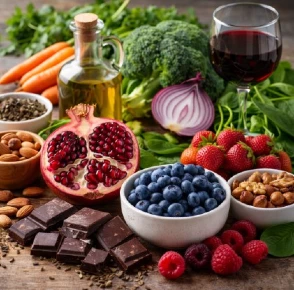 Alimentos ricos en polifenoles