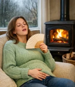 Sensación de calor en el cuerpo al inicio del embarazo