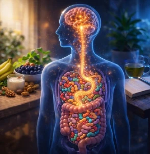 Cómo el microbioma intestinal afecta la salud mental