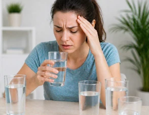 Riesgos de tomar demasiada agua