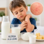 Alergia a la leche: síntomas y qué hacer Alergia a la leche