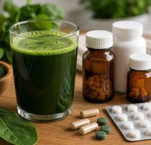Clorofila e interacciones con medicamentos