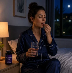 Melatonina para migraña
