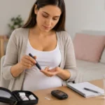 Mujer diabetica y embarazo