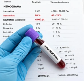Neutrófilos altos o bajos