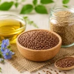 Semillas de linaza para menopausia