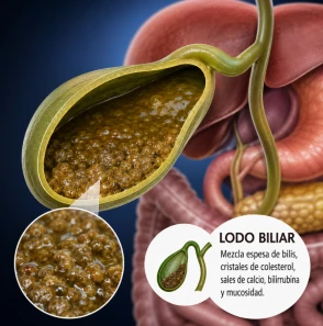 Lodo biliar: qué es