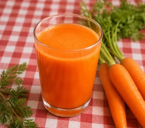 Beneficios jugo de zanahoria