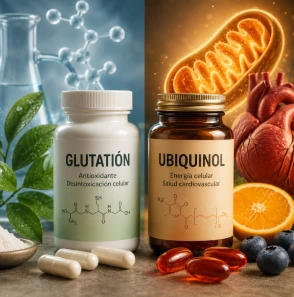 Glutatión o ubiquinol: ¿cuál es mejor?