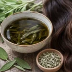 Tinte natural con salvia: cómo cubrir las canas Tinte natural con salvia