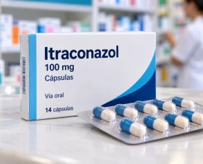 Itraconazol, medicamento antifúngico utilizado para tratar infecciones por hongos