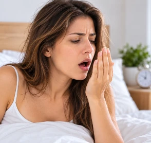 ¿Por qué despierto con mal aliento? 