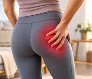 Dolor muscular en los glúteos